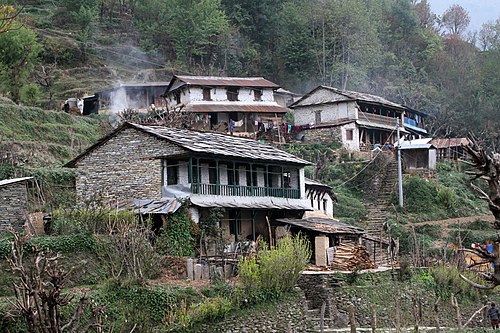 Ghandruk Village Landscape